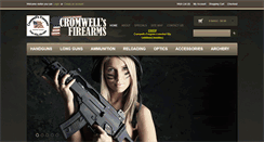 Desktop Screenshot of cromwellsfirearms.com